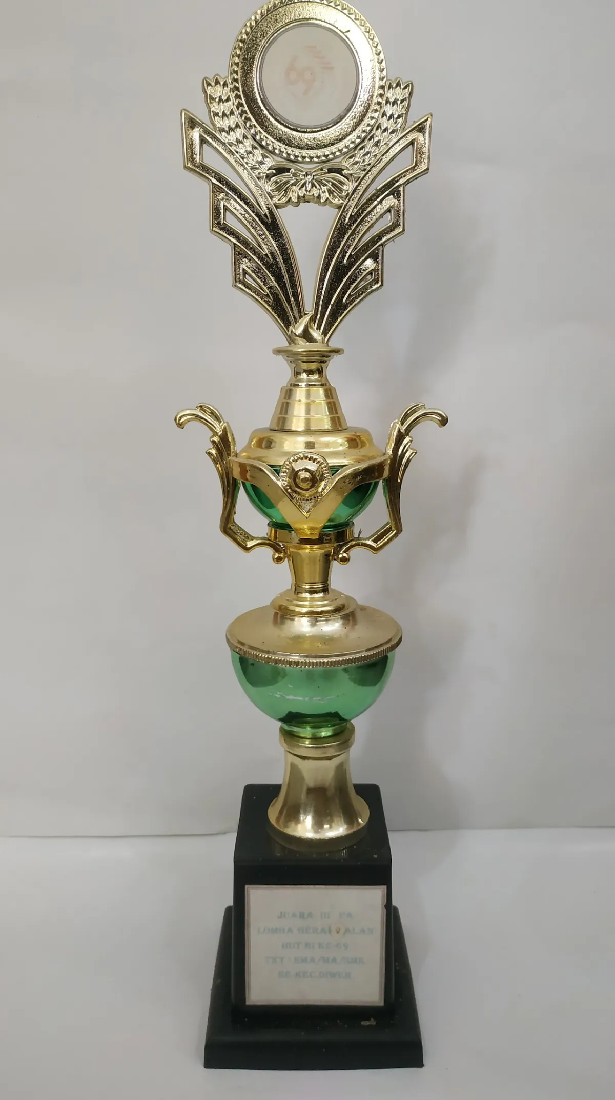 2014 - JUARA 3 PUTRA  LOMBA GERAK JALAN  TINGKAT KECAMATAN DIWEK