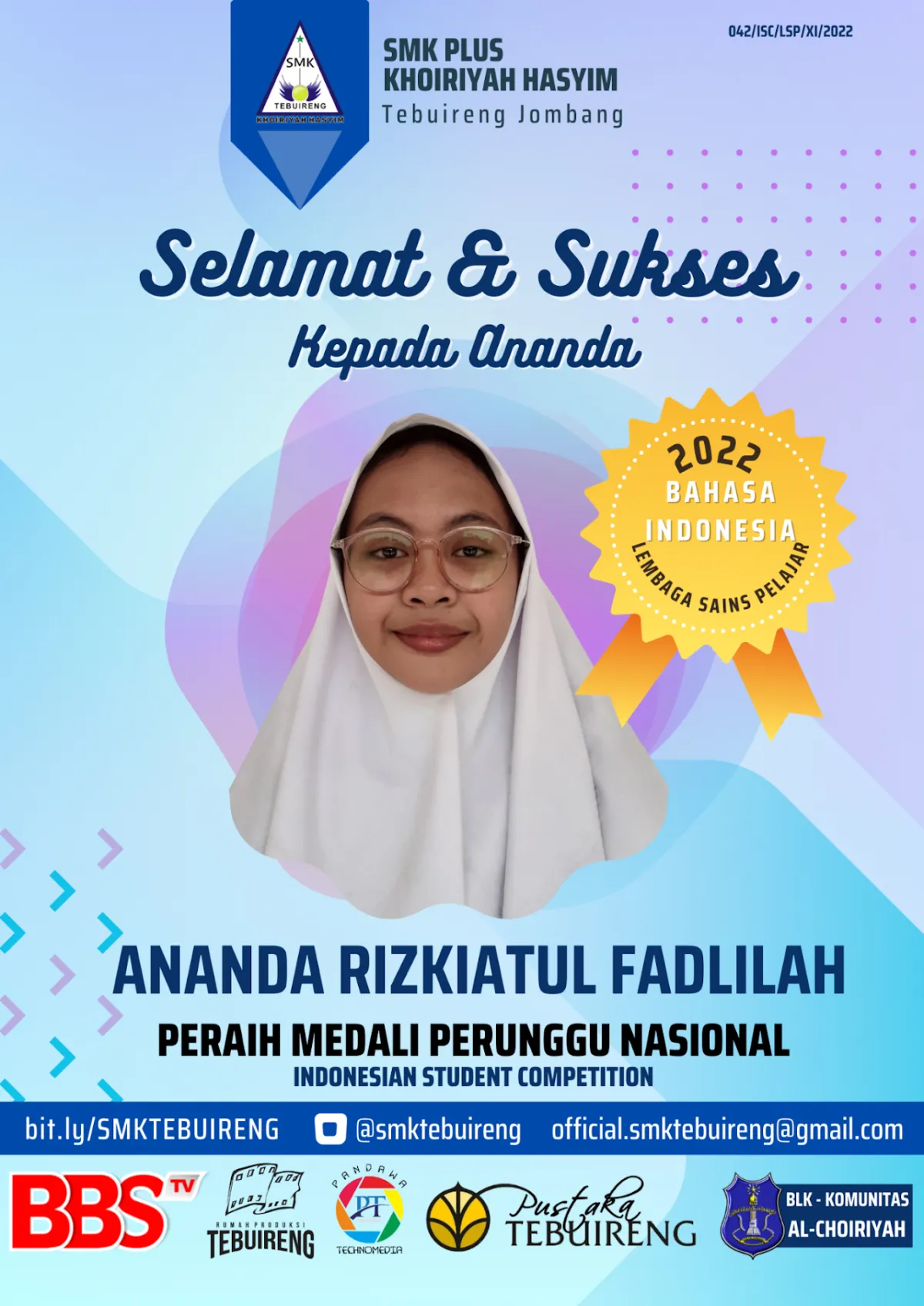 2022 - PERUNGGU INDONESIAN STUDENT COMPETITION (BAHASA INDONESIA) TAHUN 2022